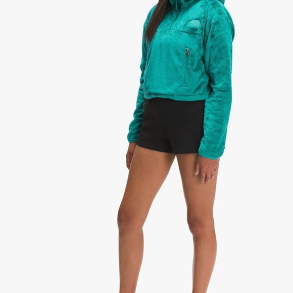 NWOT THE NORTH FACE Women's Osito ¼ Zip Hoodie, Jewel Tone Green, S - Picture 4 of 10